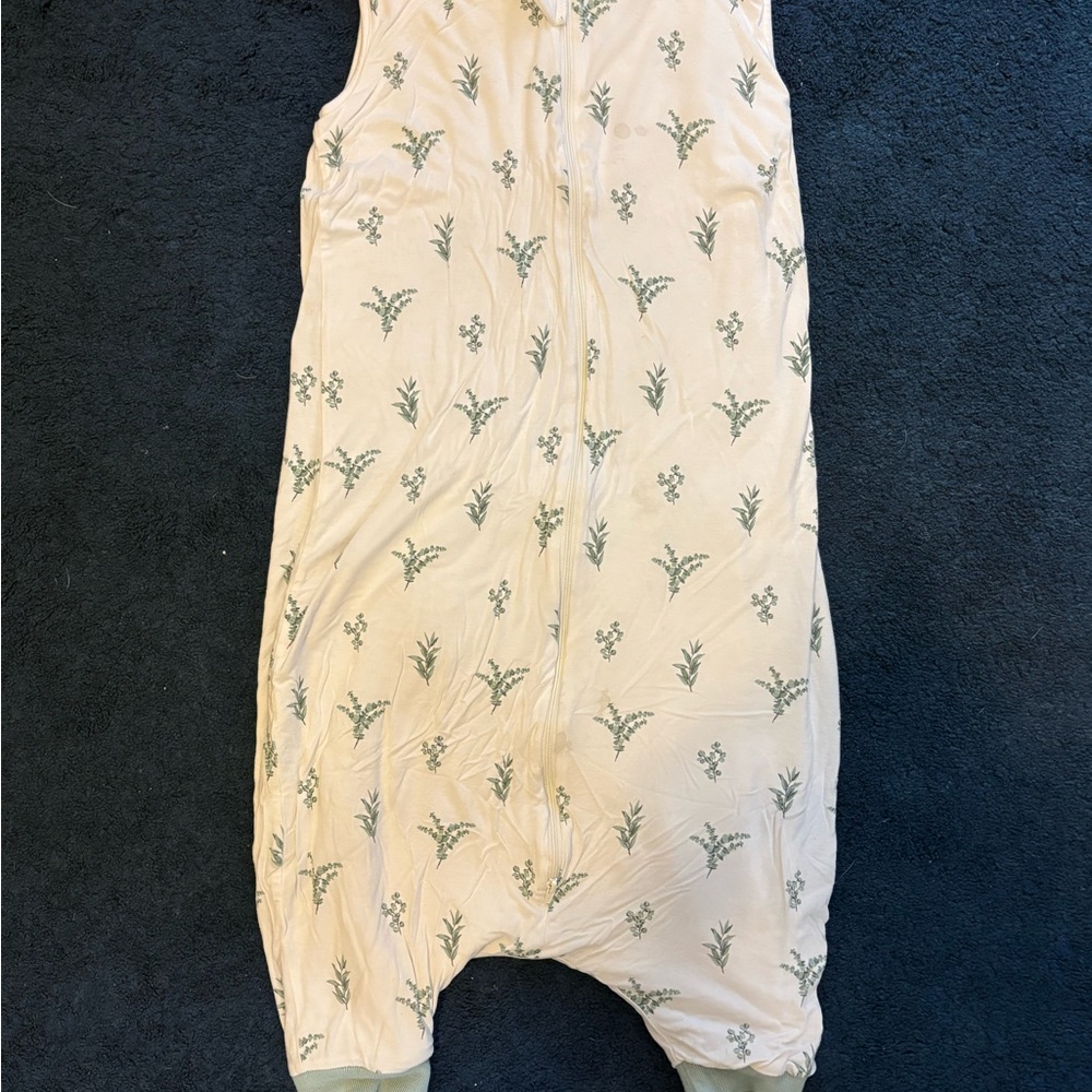 Kyte BABY Cream and Green Sleep Sack